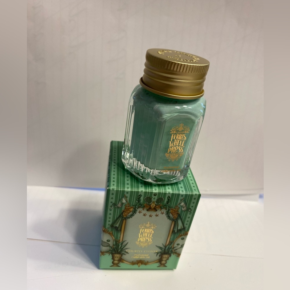 Ferris Wheel Press Professional Ink -  Clover green